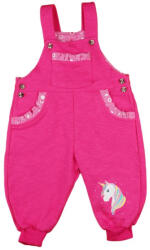 Asti Unikornis lányka kertésznadrág - pindurka