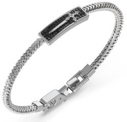 Guess Bratara Guess Rebel Knight cu cristale si cruce JUMB05081JWST