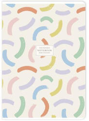 Shkolyaryk Publishing House Füzet, tűzött, A4, kockás, 40 lap, SHKOLYARYK "Notebook", vegyes