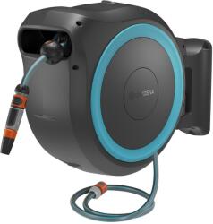 GARDENA Akkumulátoros fali tömlődoboz PowerRoll XXL - szett, 40 m, türkizkék színben (18645-20)