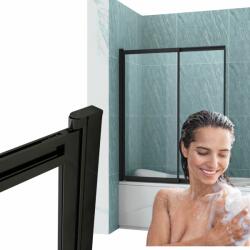  Spencer Kád Paraván, 2 Szárnyú, 100x150-es Tolós, Fekete