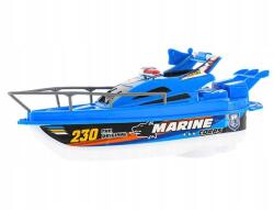 Rendőrségi csónak elemes 22cm piros