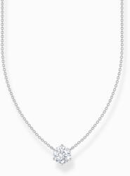 Thomas Sabo KE2210-051-14-L45V Silver necklace w. white zirconia pendant , Femei