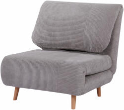 Homcom 2 az 1-ben 3 szinten állítható, kihúzható fotel nagyméretű üléssel, kihúzható kanapé, 82x87x89 cm, zöld - pepita - 159 820 Ft