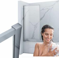 VESTON 1-levelű kádparaván 80x150 fix króm