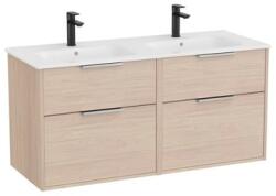 Roca Fürdőszobai szekrény dupla mosdóval Roca Optica 120x58x45, 5 cm világos tölgy OPT1202ZJ (OPT1202ZJ)