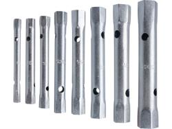 Extol 8816370 CSŐKULCS KÉSZLET, 10DB (8 CSŐKULCS+2 HAJTÓVAS), CRV. , 6-22MM (8816370)