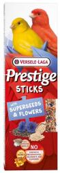 Versele-Laga Prestige Sticks 2 nagy tápértékű magvakkal és virágokkal teli lombikok kanáriknak 60g