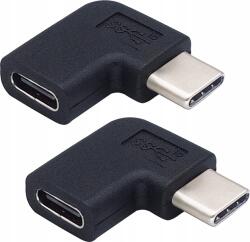 PremiumCord USB 2.0 Type C Toldó Fekete 3cm kur31-13 (kur31-13) (kur31-13)