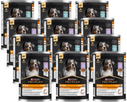 PRO PLAN Veterinary Diets PRO PLAN Everyday Nutrition felnőtt kutyáknak szánt táplálék, vegyes ízek zselében, 12x400 g