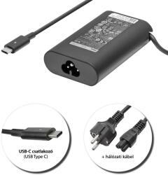 Dell 20V 2.25A // 5V 2A (45W) USB-C (Type-C) gyári új töltő
