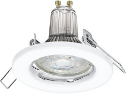 OSRAM LED SPOT SET RECESS ESSENTIAL GU10 beltéri lámpatest fehér színben, 5db/csomag, 230 lm, 2, 6W teljesítmény, 25000h élettartammal, IP20, 2 év garanciával, 2700K, 220-240V ( 4099854103667 ) (40998541036