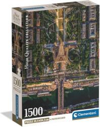 Clementoni Puzzle 1500 db HQC Flying Over Paris (kompakt boboz) (CL31742) - liliputjatek