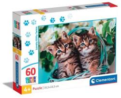 Clementoni Puzzle 60 db Supercolor - Lovely Kitty (CL26599)