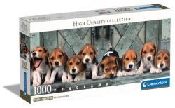 Clementoni Puzzle 1000 db Panorama - Beagles (kompakt doboz) (CL39869) - liliputjatek