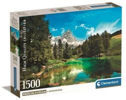 Clementoni Puzzle 1500 db HQC - Blue Lake (kompakt doboz) (CL31720) - liliputjatek