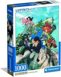 Clementoni Puzzle 1000 db Lupin Iii 3 (kompakt boboz) (CL37068) - liliputjatek