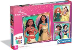 Clementoni Puzzle 3x48 db Square Disney Princess 2025 (CL25064)