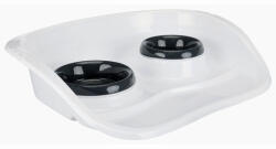 TRIXIE műanyag tál szett 46*11*30cm 0, 25l/0, 3l