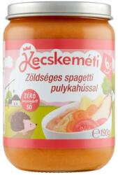 Kecskeméti Bébiétel zöldséges spagetti pulykahússal 6 hónapos kortól 190g