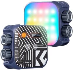 K&F Concept RGB Full Color Portable Photography Video Fill Light 2000mAh Battery 21 Lighting Effects Blue KF34.036V2