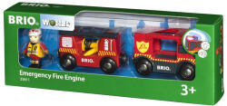BRIO Locomotiva De Pompieri - Brio33811 (brio33811) Trenulet