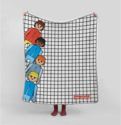 Playmobil Бебешко одеяло от микрофибър 130x130 cm Checkerboard - Playmobil (105019)