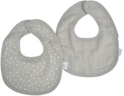 Bébé Douceur Сиви муселинови детски лигавници 2 броя - Bébé Douceur (6REP273GR)