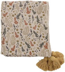 Bloomingville Mini Бежово бебешко одеяло 130x160 cm Filipa - Bloomingville Mini (82049909)