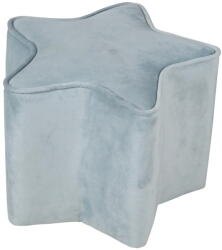 Roba Светлосиньо кадифе бебешки пуф Lil Sofa - Roba (450131SY)