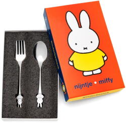 Zilverstad Детски прибори за хранене от неръждаема стомана в сребристо Miffy - Zilverstad (4246070)