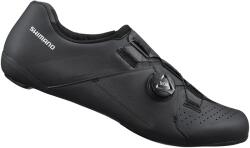 Shimano RC300 Wide országúti kerékpáros cipő - fekete