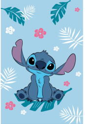 Jerry Fabrics Синьо детско одеяло от флийс 100x150 cm Lilo a Stitch "Blue" - Jerry Fabrics (24BL163)