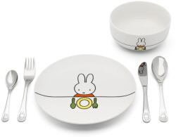 Zilverstad Порцеланов детски комплект за хранене 6 бр. Miffy - Zilverstad (6831070)
