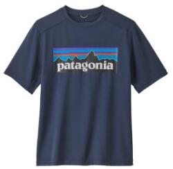Patagonia Cap SW T-Shirt Kids Tricou cu mânecă scurtă P-6 Logo: Neo Navy L