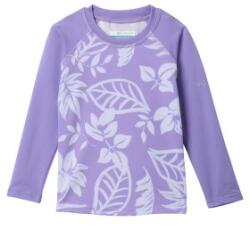 Columbia Sandy Shores Printed LS Sunguard Youth Tricou cu mânecă lungă Paisley Purple Pasteled Tonal, Paisley Purple 597 L