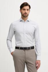 HUGO BOSS pamut ing sötétkék, 50550643 - fehér 43