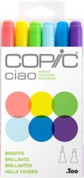 Copic Ciao Refill cerneală Brights 6 Bucăți (<![CDATA[65.4932]]>)