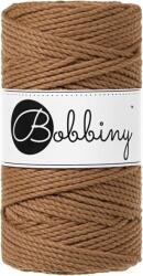Bobbiny 3PLY Macramé Rope 3 mm 100 m Caramel Șnur (TS-E038)