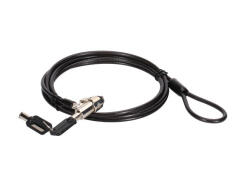 Conceptronic Notebook Kábelzár - CUSTODIO02BS (Kulcsos (2db), Standard Lock Slot, 1, 8m) (CUSTODIO02BS) - bbmarket