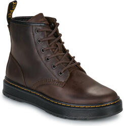Dr. Martens Ghete Femei Brookline Chukka 6 Eye Boot Dark Brown Crazy Horse Dr. Martens Maro 48