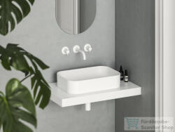 RAVAK Ceramic 550 SLIM R kerámia mosdó, matt fehér XJX0E155004 (XJX0E155004)