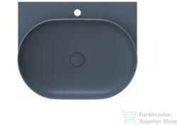 RAVAK YARD 60 mosdó tartókonzol nélkül, csaptelep furattal, Deepsea Blue XJX07260000 (XJX07260000)