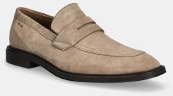 HUGO velúr mokaszin Gryff barna, férfi, 50541762 - bézs Férfi 46