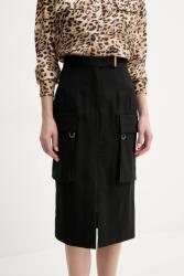 Marciano by Guess szoknya gyapjú keverékből IRINA - fekete 38