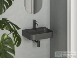 RAVAK Ceramic Slim Wall R 55 N kerámiamosdó, matt antracit XJX03155005 (XJX03155005)