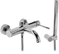 Rea Lungo Diamond, kádcsaptelep kézi zuhanyszettel, króm, REA-B6447 (REA-B6447)
