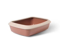  Alomtálca peremes pezsgőszín & toszkán 42x12, 5x31cm - Savic Iriz 42 - krizsopet