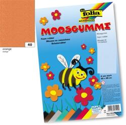 FOLIA Dekorgumi 20x29cm Narancs 1db