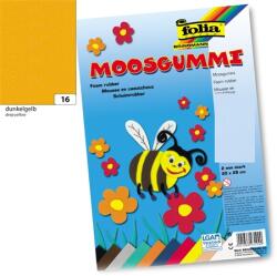 FOLIA Dekorgumi 20x29cm Sötétsárga